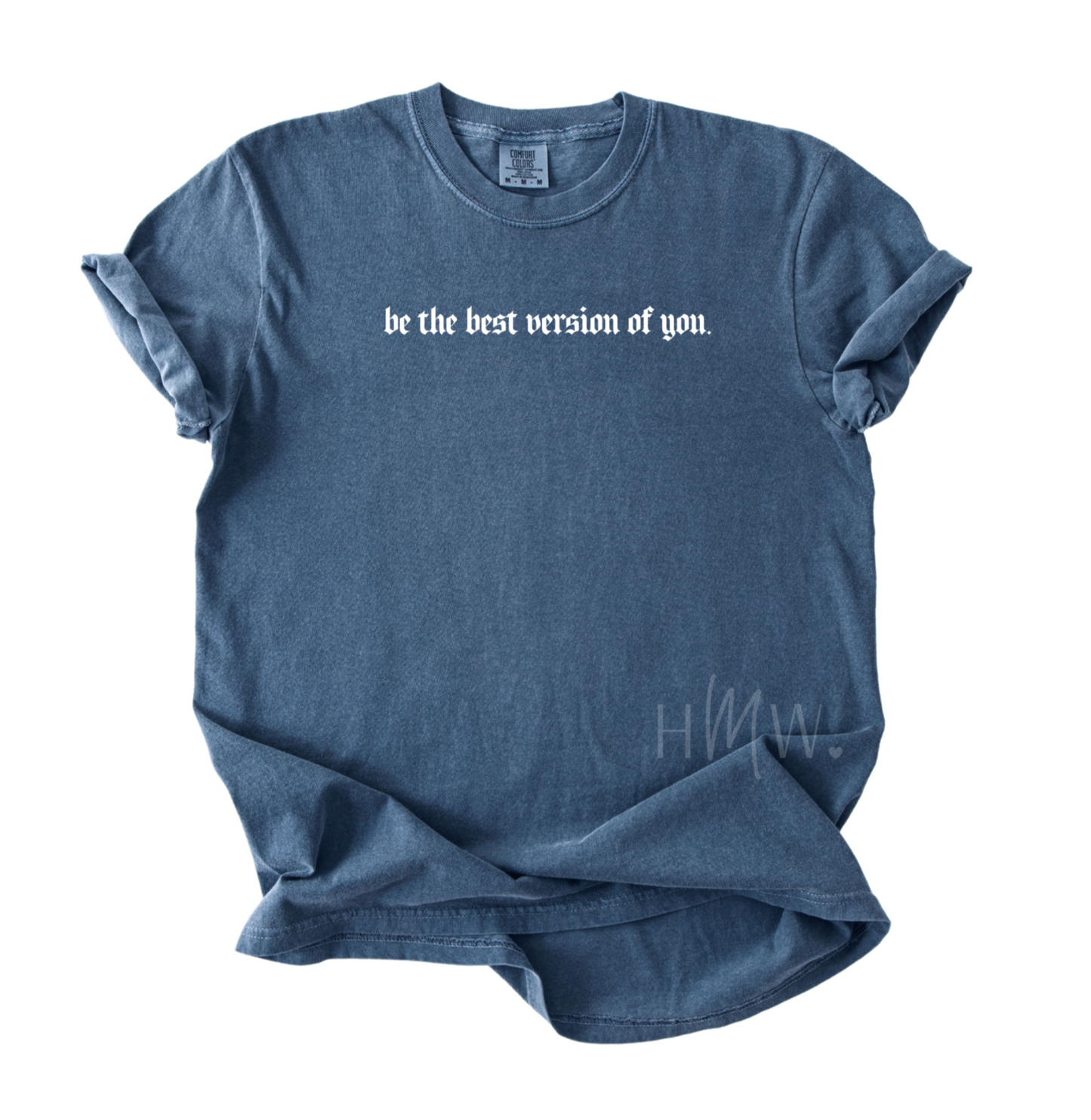 Be the best version of you - Embroidery  Unisex Adult Tee  - 3 Colors
