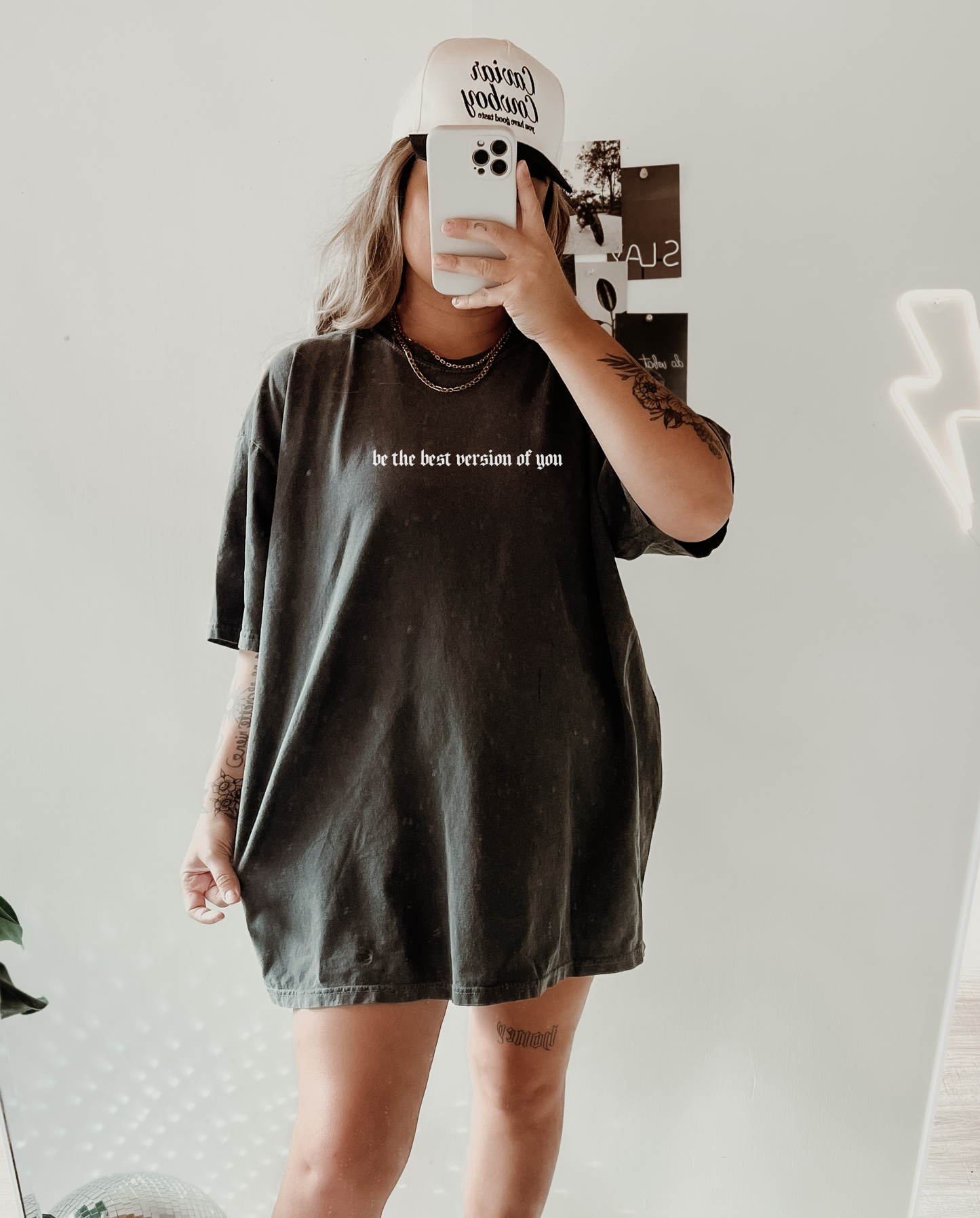 Be the best version of you - Embroidery  Unisex Adult Tee  - 3 Colors